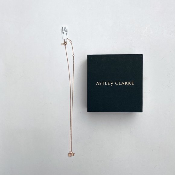 Astley Clarke 14K Rose Gold Opal & Diamond Pendant - Picture 8 of 8